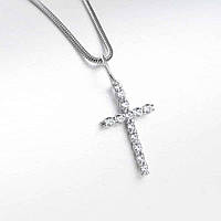Срібний кулон Хрест