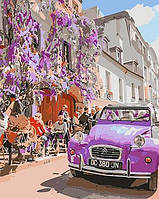 Картина по номерам автомобиль Лавка Чудес Волшебный Париж 40 x 50 см (LC30135)
