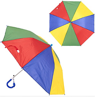 Зонтик детский трость радужный 76 см