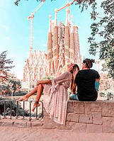 Картини за номерами Романтика в Барселоне LC10017 в коробке 40*50 ТМ Лавка Чудес