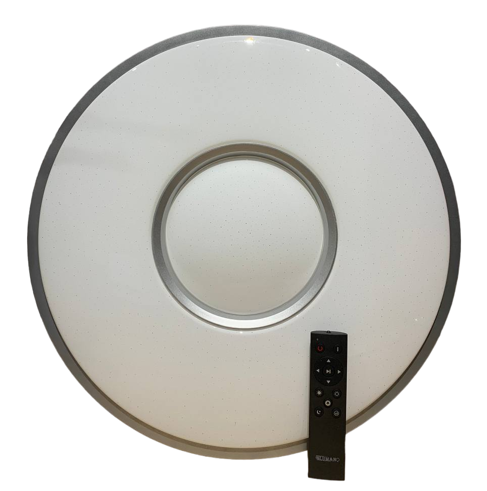 Люстра LED з пультом управління LU-VERONA CHROME-50W ТМ LUMANO