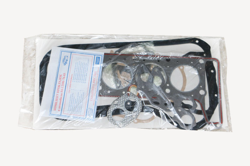 Прокладки двигуна 2101-2107 (76,0) Україна (повний к-т) герметик, фото 1