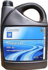 Олива моторна напівсинтетика 10w40 GM.олія напівсинтетична GM 93165216