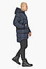 Трендова чоловіча зимова темно-синя курточка модель 63234, фото 5