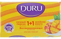 Крем-мыло "Сочный персик и знойное манго" Duru 1+1 80g