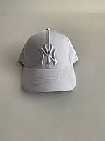 Бейболка 47 brand NEW YORK YANKEES з білим логотипом one size біла (9838)