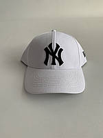 Бейболка 47 brand NEW YORK YANKEES з чорним логотипом one size біла (3644)