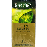 Чай Гринфилд Greenfield Green Melissa 25 пакетиков