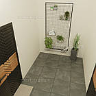 Сітка торгова металева ITAN H/L 1000х1000мм, дріт d(3.0мм), комірка 50/50, чорний. Для навісного обладнання, фото 10