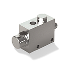 Кінцевий вимикач із зворотним клапаном нормально відкритий V-121 1/2'' NA-VU, золотниковий