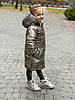 Дитяча зимова куртка для дівчинки розміри 98-116, фото 3