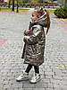Дитяча зимова куртка для дівчинки розміри 98-116, фото 9
