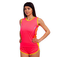 Форма для легкої атлетики жіноча Zelart 511W розмір XL (159-163 см) Pink