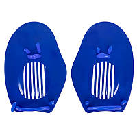 Лопатки для плавания гребные Zelart Sparko H01 размер M Blue