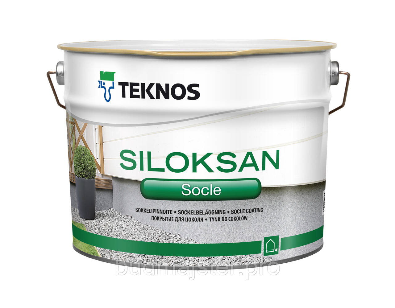 Покриття для цоколю TEKNOS SILOKSAN SOCLE, 9 л. Б1