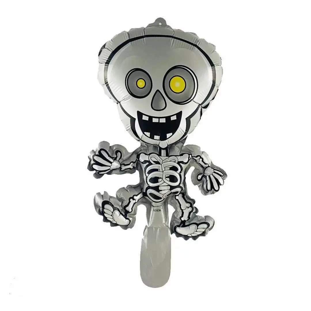 Фольгована кулька міні-фігура Halloween Скелет 40х18см (15")