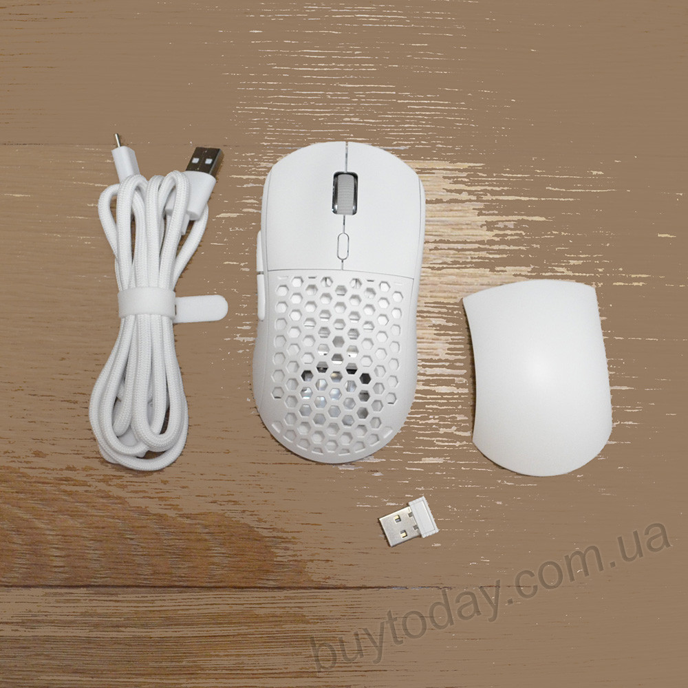 Игровая мышь Ajazz Aj199 paw3395 белая (ID#1913765242), цена: 1690 ...