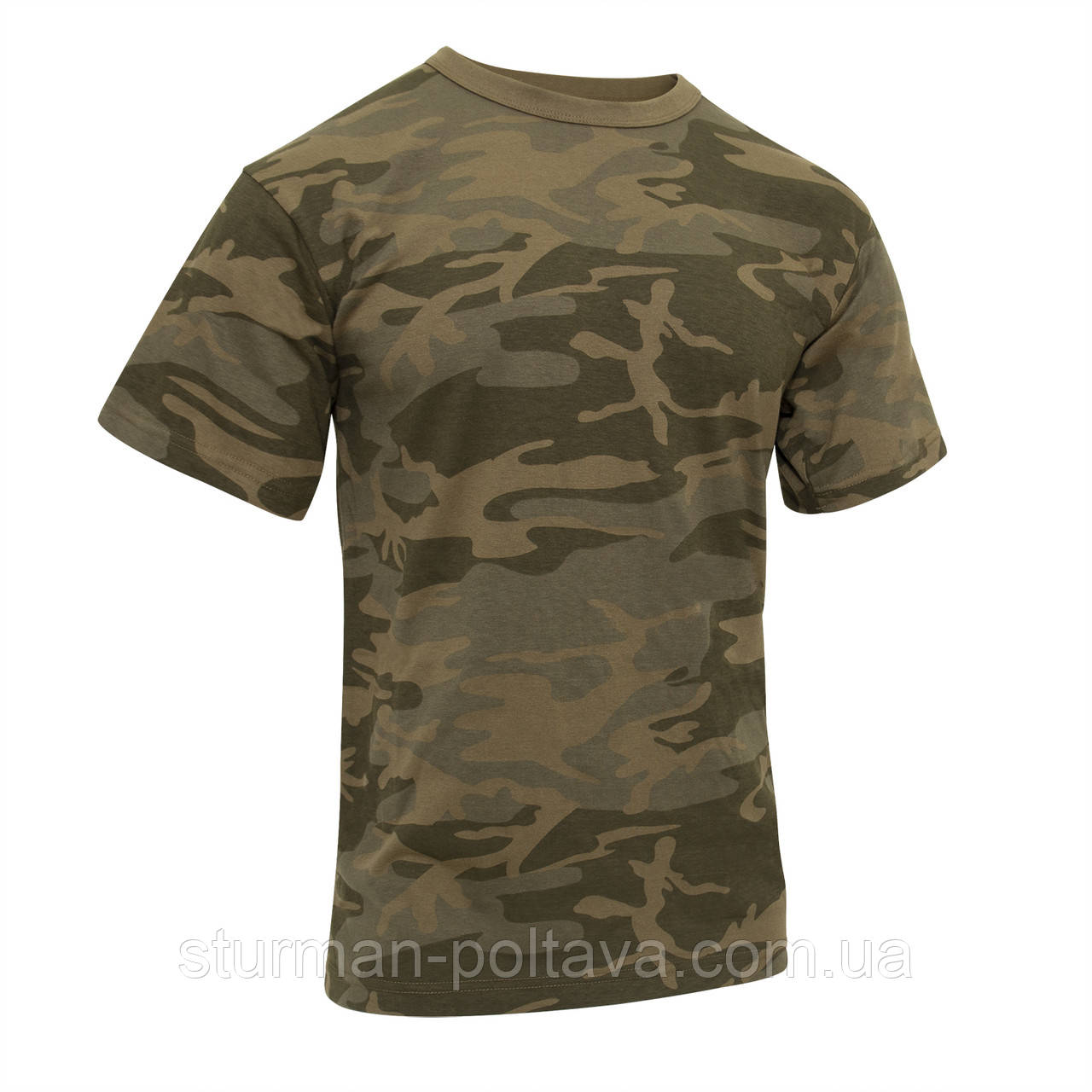 Футболка чоловіча камуфляж — Coyote Camo склад полікотон 60/40 виробник ROTCHO США