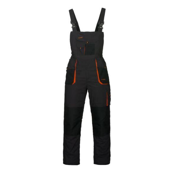 Напівкомбінезон чоловічий робочий зимовий спецодяг захисна утеплена роба на кожен день спецівка польша