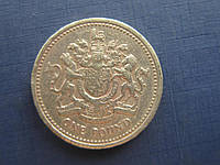 Монета 1 фунт Великобритания 1983 герб Айронсайдов