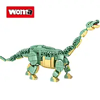 Дитячий Конструктор Woma "Бронтозавр: Живий Юрський Гігант"