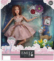 Кукла "Emily" 29 см, с аксессуарами, QJ087D