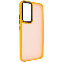 Чохол TPU+PC Lyon Frosted для Xiaomi Redmi Note 10 Pro / 10 Pro Max (Orange) 65040