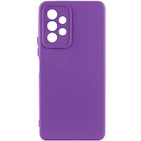 Чохол Silicone Cover Lakshmi Full Camera (A) для Samsung Galaxy A23 4G (Фіолетовий / Purple) 54559