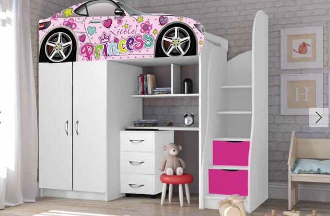 Ліжко горище МАШИНА Bed Room 1