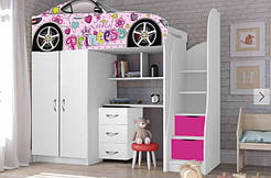 Ліжко горище МАШИНА Bed Room 1