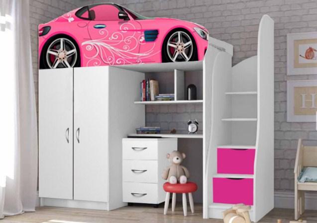 Ліжко горище МАШИНА Bed Room 1