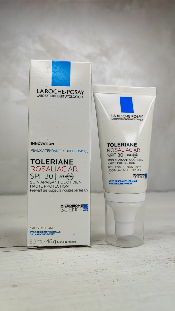 Крем для догляду за обличчям La Roche Posay Toleriane Rosaliac AR SPF30
Для шкіри зі схильністю до куперозу