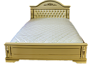 Кровать из массива Неаполь белая 180*200