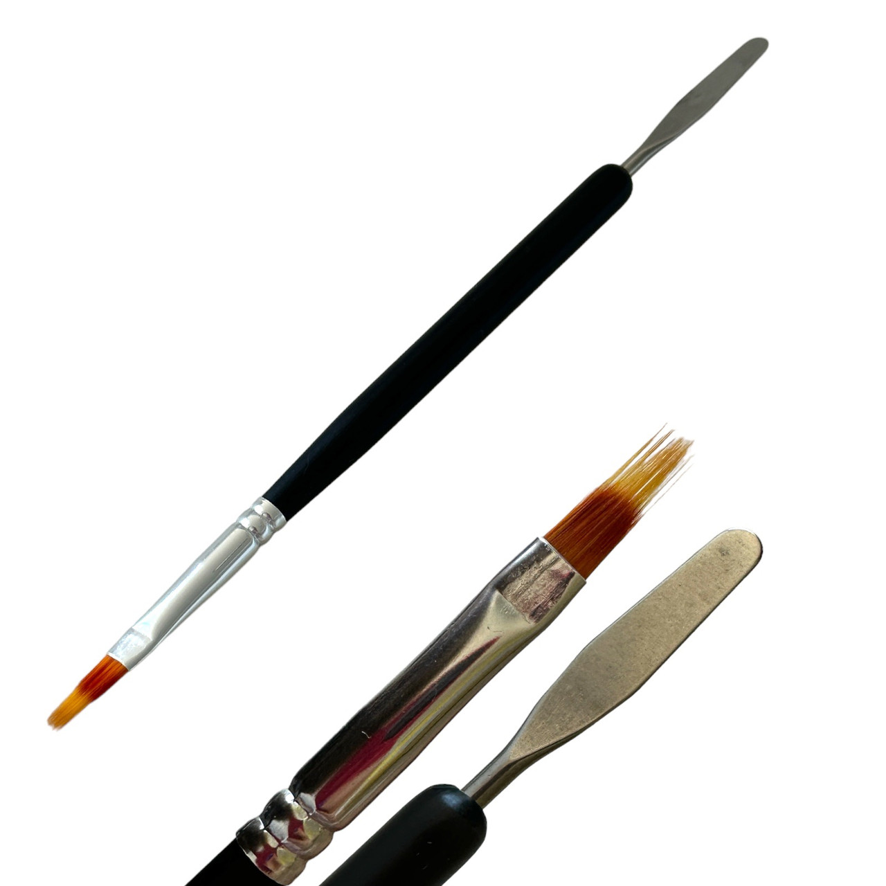 Пензель-шпатель для дизайну нігтів (омбре, градієнта)