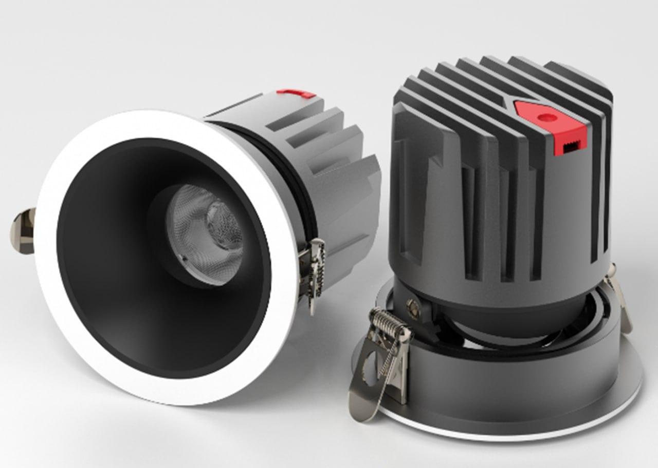 Вбудований LED світильник VL-XP10B 30W білий 40°, фото 1