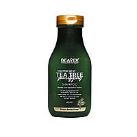 Шампунь BEAVER Essential Oil of Tea Tree Shampoo для жирных волос с маслом чайного дерева