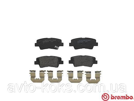 Brembo P30047 Гальмівні колодки задні KIA Opirus Soul Hyundai Elantra Sonata Tucson Ssangyong Actyon Korando