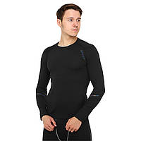 Спортивная компрессионная футболка мужская Zelart Heroe 508 размер XL (175-180 см) Black