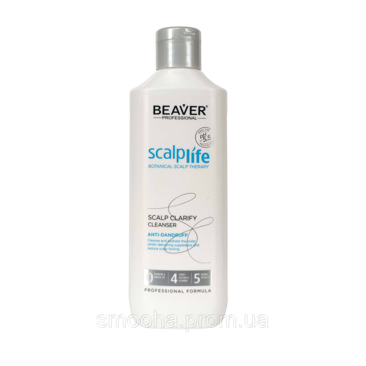 Лікувальний шампунь BEAVER Scalplife BOTANICAL THERAPY SCALP CLARIFY CLEANSER проти лупи