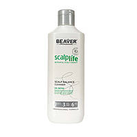 Детокс шампунь BEAVER Scalplife BOTANICAL SCALP THERAPY SCALP BALANCE CLEANSER для жирной кожи головы и волос