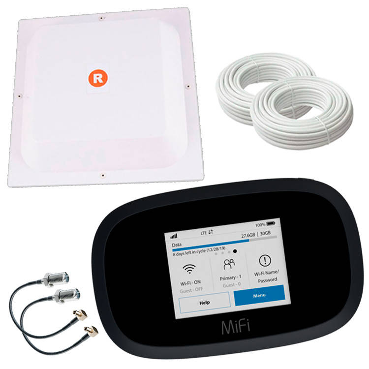 4G Wi-Fi комплект ( Novatel MiFi 7000 Wireless + Антена МІМО 17 ДБ), фото 1