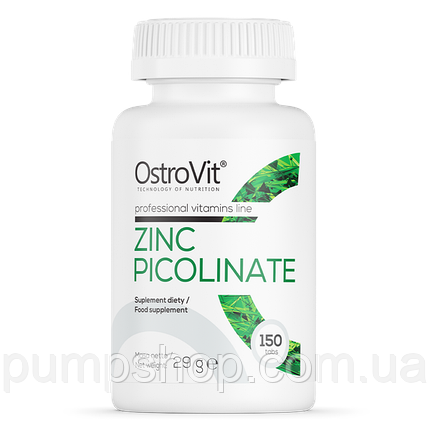 Цинк-піколінат OstroVit Zinc Picolinate 150 таб., фото 2