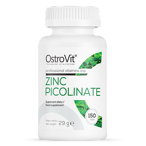 Цинк-піколінат OstroVit Zinc Picolinate 150 таб.
