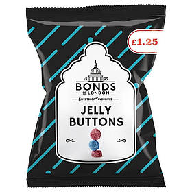 Цукерки Bonds of London Jelly Buttons 105g