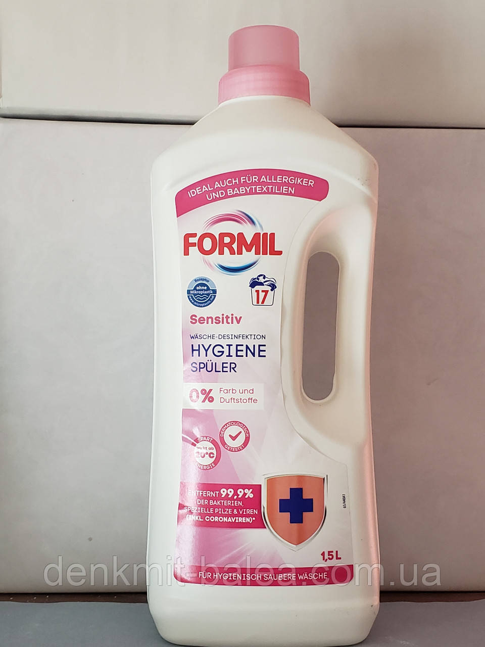 Антибактеріальний ополіскувач для білизни Formil hygiene-spuler 1500 мл
