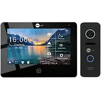 Комплект відеодомофона Neolight NeoLight NeoKIT HD WF B/Black