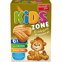 Дитяче печиво Sweet Plus Kids Zone зі спельтою й кокосовою олією 220 г (1110302)