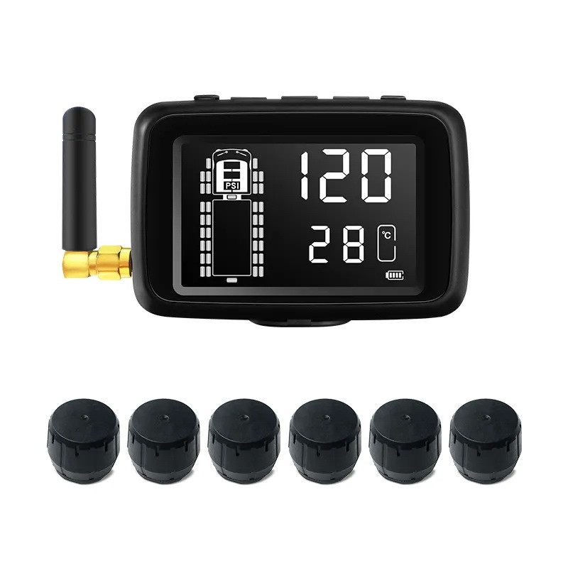 Система контроля давления и температуры в шинах TPMS Careud U901RV для ...