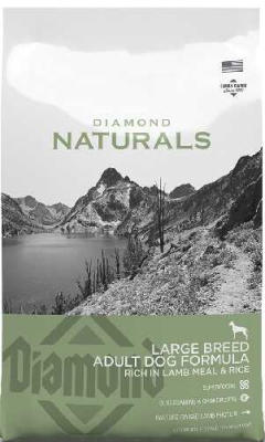 Сухий для дорослих собак великих порід Diamond Naturals (Даймонд Нейчерс) Adult Large Breed Lamb&Rice з м'ясом ягняти 2 кг