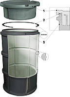 Колодязь для водомірів D.550 з кришкою та отворами для інсталяцій 3/4 глибина 0.8